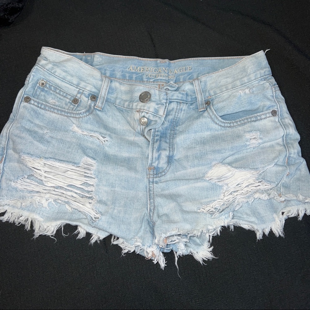 perfect condition american eagle jean shorts!
